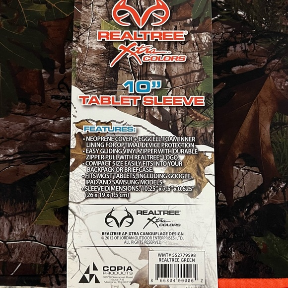 Realtree tablet sleeve nwt - Picture 2 of 3